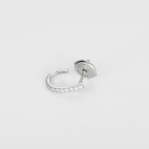 Messika - Gatsby XS - Pendientes de oro blanco y diamantes