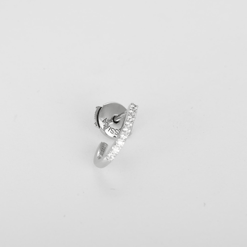 Messika - Gatsby XS - Pendientes de oro blanco y diamantes