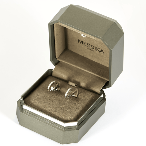 Messika - Gatsby XS - Pendientes de oro blanco y diamantes