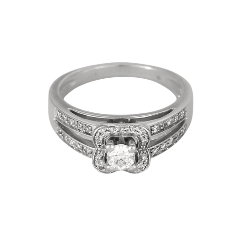 Mauboussin - Chance of love no. 2 - White gold and diamond ring: 0.36 carat