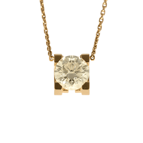 Cartier - C av Cartier - Halsband i gult guld och diamant 1,30 carat
