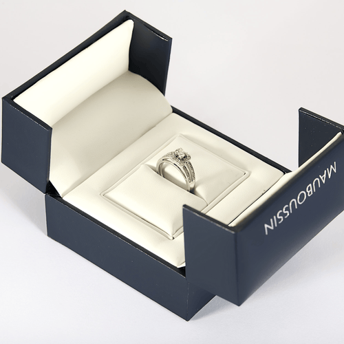 Mauboussin - Chance of love no. 2 - White gold and diamond ring: 0.36 carat