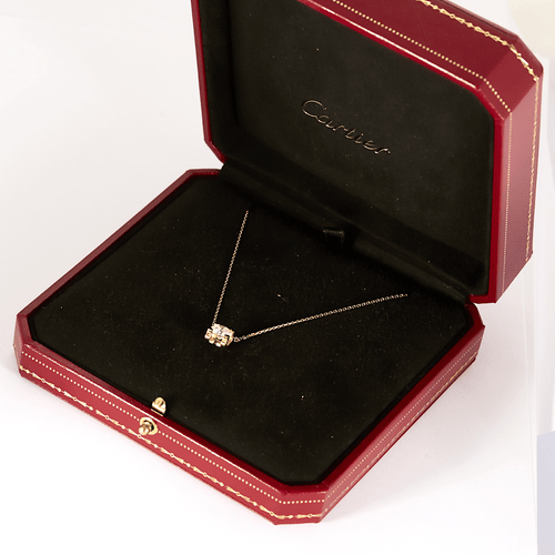 Cartier - C av Cartier - Halsband i gult guld och diamant 1,30 carat
