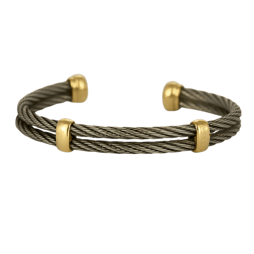 FRED - Force 10 - Bracelet en acier et or. Vintage 58 Facettes DV31729-1