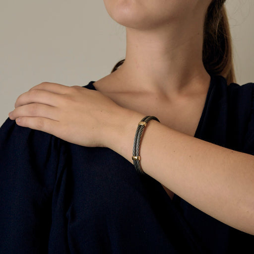 FRED - Force 10 - Steel and gold bracelet. Vintage