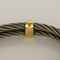 FRED - Force 10 - Steel and gold bracelet. Vintage