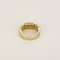 Vintage ring in white gold and yellow gold