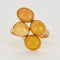 Bague "Grappe" en or jaune et opales