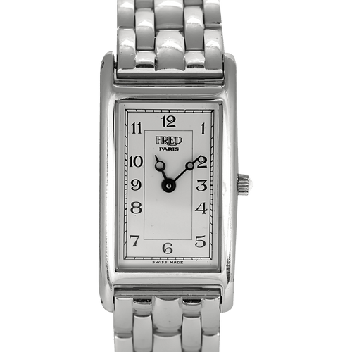 Fred - Montre de dame en acier à mouvement quartz