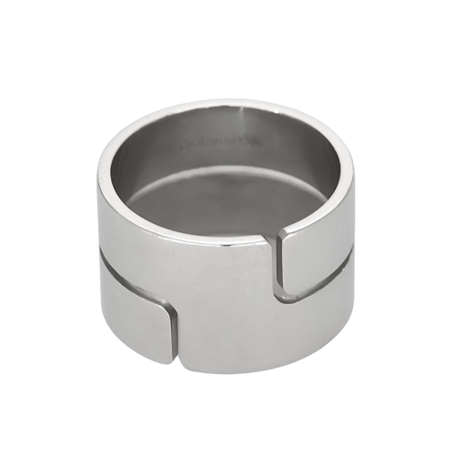 DINH VAN - Seventies - Large model - White gold ring