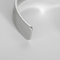 DINH VAN - Seventies - Bracelet jonc ouvert en or blanc 58 Facettes DV32072-2