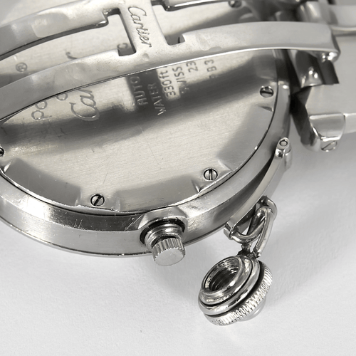 Cartier - Pasha - Montre en acier à mouvement automatique 58 Facettes DV8953-14