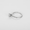 TIFFANY - Ring Solitaire in platinum and 0.90 carat diamond