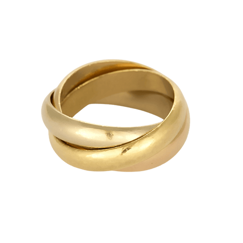 CARTIER - Trinity - Střední model - Snubní prsten tři zlaté