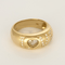 Chopard - Happy Diamond Love - Prsten ze žlutého 18k zlata s diamantem