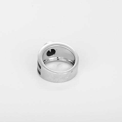 Mauboussin - Det sorte værk - Ring i hvidguld, sort diamant og diamanter