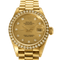Montre Rolex Montre Datejust en or jaune et diamants 58 Facettes DV32300-1