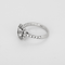 Inel <div data-glossary-id="2077145">Solitaire</div> din aur alb și diamante
