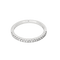 Elegant half <div data-glossary-id="2076541">wedding band</div> in white gold and diamonds