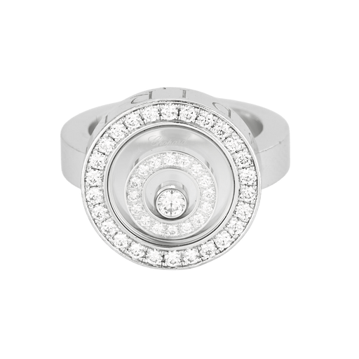CHOPARD - Happy Spirit - White gold and diamond ring s
