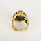 Gilbert Albert - Élégante bague en or jaune et perles décoratives