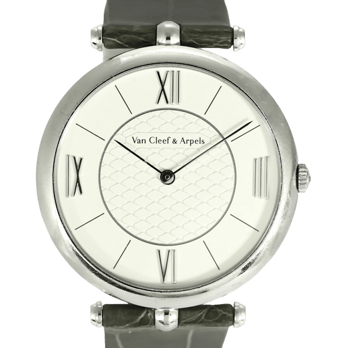 Van Cleef & Arpels  Hodinky Pierre Arpels z bílého zlata