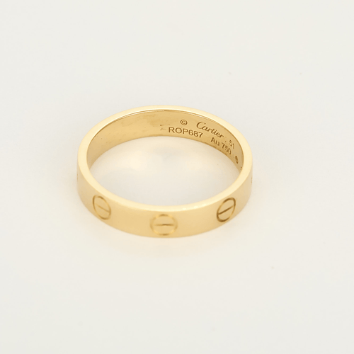 Cartier Prsten Love ze žlutého zlata 18k