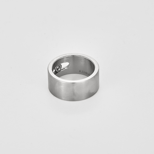 Bague Move Titanium et diamant