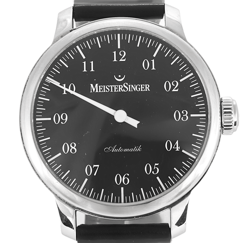 Bracelet montre Meistersinger.  Montre Granmatik 58 Facettes DV2198-5