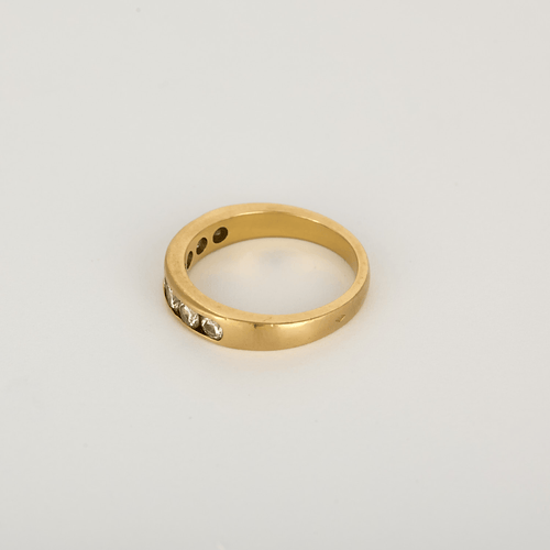 54 Bague en Or jaune 18k Diamant 58 Facettes DV32677-2