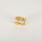 Van Cleef & Arpels Boucles d'oreilles Vintage Alhambra en Or jaune 18k nacre blanche