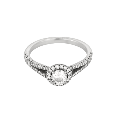 AMANTYS - Prsten z bílého zlata 18k Diamant