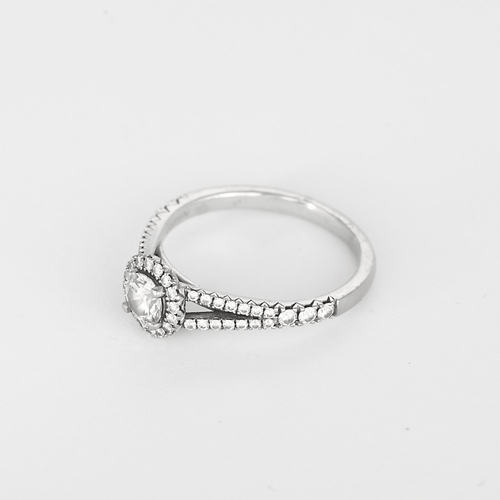 AMANTYS - Prsten z bílého zlata 18k Diamant