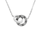 CARTIER – LOVE, PAVÉ – Elegant white gold and diamond necklace