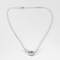 CARTIER – LOVE, PAVÉ – Elegant white gold and diamond necklace