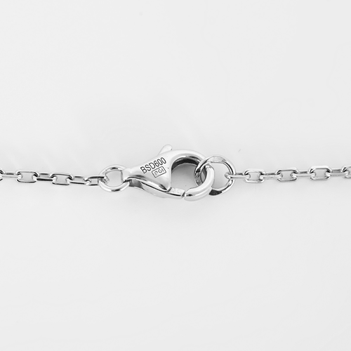 CARTIER – LOVE, PAVÉ – Elegant white gold and diamond necklace