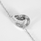 CARTIER – LOVE, PAVÉ – Elegant white gold and diamond necklace