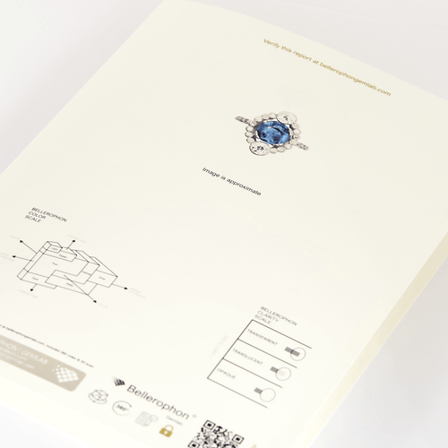 Elegante ring Solitaire in witgoud en diamanten: in totaal 1,14 karaat