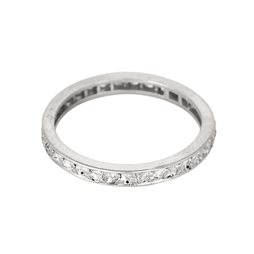 Verighetă americană în Platină și diamante