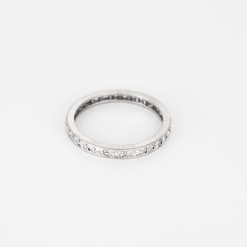 Verighetă americană în Platină și diamante