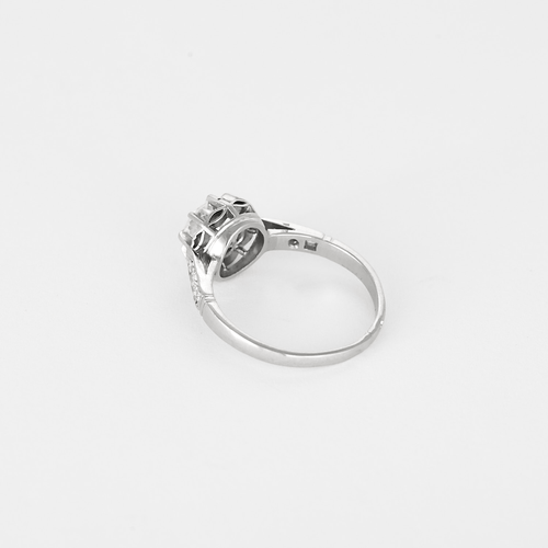 Inel Inel solitar din Platină, diamante: 0,70 carate în total