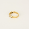 Bague en Or jaune 18k Diamant