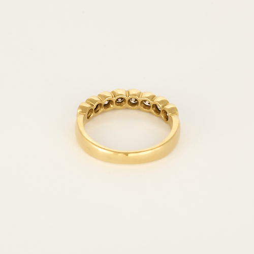 Bague en Or jaune 18k Diamant