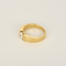 Elegant armring i gult guld og diamanter: 0,45 karat