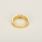 Elegant armring i gult guld og diamanter: 0,45 karat