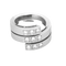 Cartier - Tectonique - Ring i hvidguld og diamanter