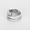 Cartier - Tectonique - Ring i hvidguld og diamanter