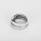 Cartier - Tectonique - Ring i hvidguld og diamanter