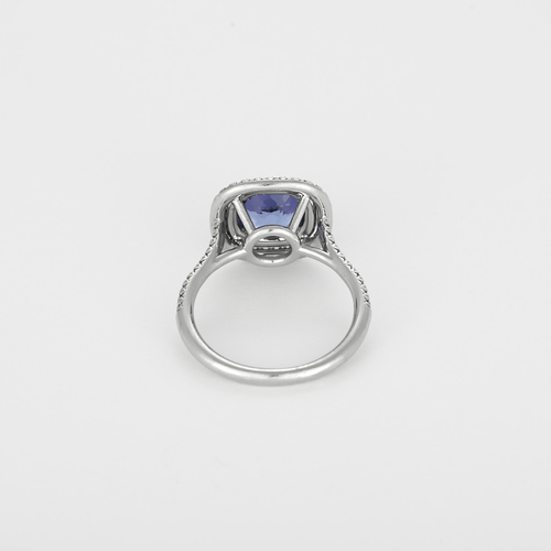 Tiffany - Soleste - Ring in platinum, tanzanite and diamonds