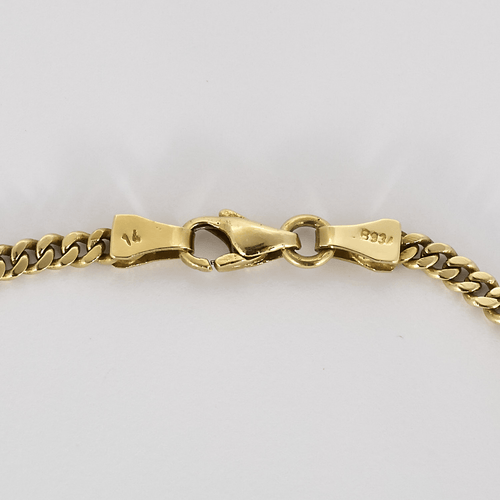 Halskette aus 18k Gelbgold